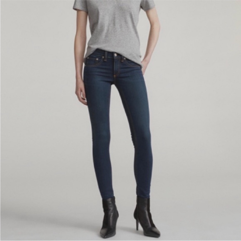 29 Rag & Bone Blue Skinny Jeans